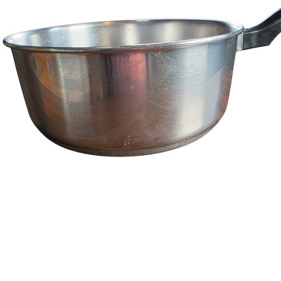 Vintage Farberware 1.5 Qt Aluminum Clad Stainless Steel Saucepan USA - Picture 4 of 12